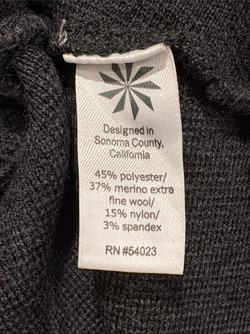 Athleta Merino Wool Blend Chill Chaser Charcoal Grey Cocoon Cardigan Sweater XXS - Picture 10 of 13